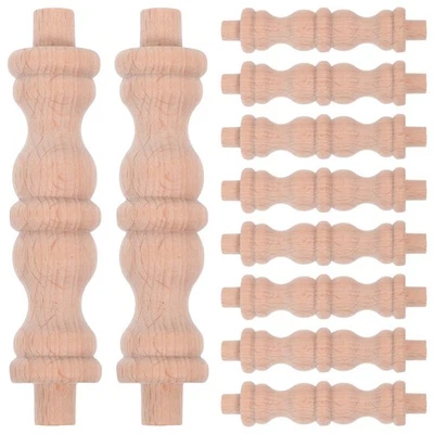  10 Pcs Bar Furniture for Home Cabinet Living Room Cabinets Craft Column - Image 1 of 4