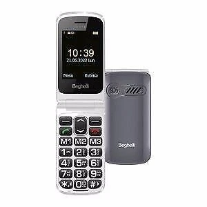 Beghelli Salvalavita Phone SLV18 Senior Phone A Conchiglia Con Tasto Di Chiamata - Immagine 1 di 4