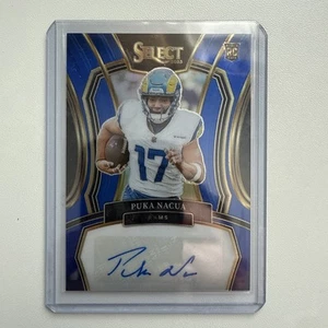 2023 Select Rookie Signatures Prizm Blue #6 Puka Nacua RC AUTO 67/99 - Bild 1 von 2