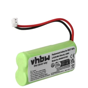 Batterie pour Audioline DECT 5015 750mAh 2,4V - Zdjęcie 1 z 9
