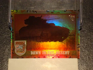 Tarjeta paralela de lámina arco iris 2013 75 aniversario ""tormenta del desierto"" Topps #98 - Imagen 1 de 2