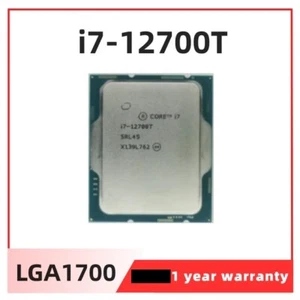 Intel Core i7-12700T 12th Gen Processor 4.70GHz LGA1700 Open Box CPU - Picture 1 of 1