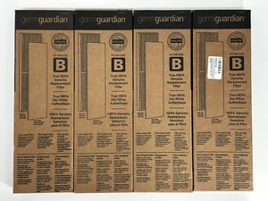4-PACK Genuine Germ Guardian FLT4825PC Air Purifier B Filters True HEPA Filter - Picture 1 of 1