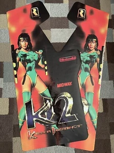 Killer Instinct 2 Side Art for 2022 Arcade1Up KI2 Nintendo Vinyl Decal Overlay - Picture 1 of 8