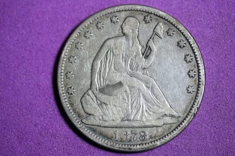 ESTATE FIND 1878 - Seated Liberty Half Dollar!!  #J29023 Cover