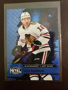 2020-21 Alex DeBrincat Blue Spectrum Skybox Metal Universe Hockey Chicago... - Picture 1 of 2