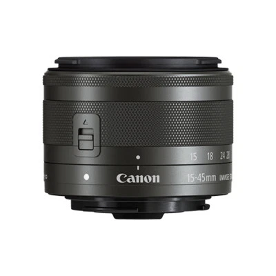 Canon EF-M 15-45mm f/3.5-6.3 IS STM Lens Graphite - Image 1 of 4
