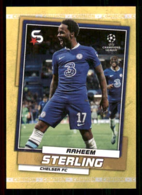 2022-23 Topps UEFA Superstars Common Yellow #27 Raheem Sterling - Image 1 of 2