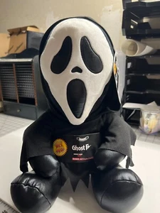 Ghost Face 16" Shake Action Plush Kid Robot Scream Halloween Horror Movie - Picture 1 of 3