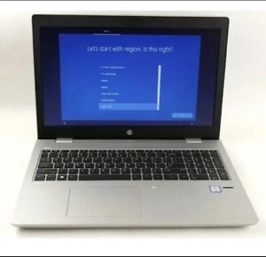 HP ProBook 650 G4 15.6" Core i5-8250U 1.60GHz 256GB m.2 16GB Win 11Pro NO Webcam