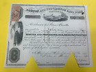 Aktie Bosten and Providence Rail-Road Coporation 1871 USA STOCK CERTIFICATE (16