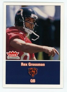 2003 Fleer Tradition REX GROSSMAN Rookie Card #279 Chicago Bears FLORIDA GATORS - Picture 1 of 1