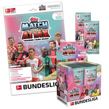 Topps Match Attax Bundesliga 2023 2024 Trading Cards Display Starter Booster