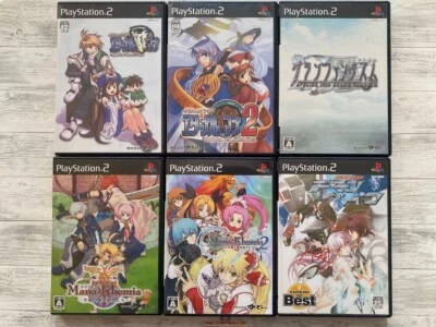 SONY PS2 Eternal Mana 1 2 & Grand Fantasm & Mana Khemia 1 2 & Demon Bane set - Image 1 of 4