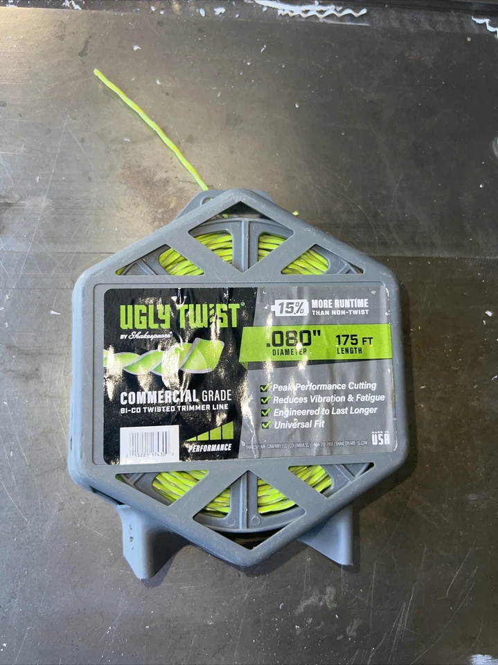 175-ft Spool 0.80-in Ugly Twist Spooled Trimmer Line 15% More Runtime - Image 1 of 1