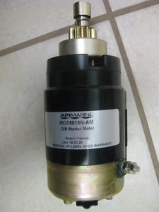 API OUTBOARD STARTER MOT5015N-AM YAM. 688-81800-10,-11,-12 Hitachi # S114-263B - Picture 1 of 6