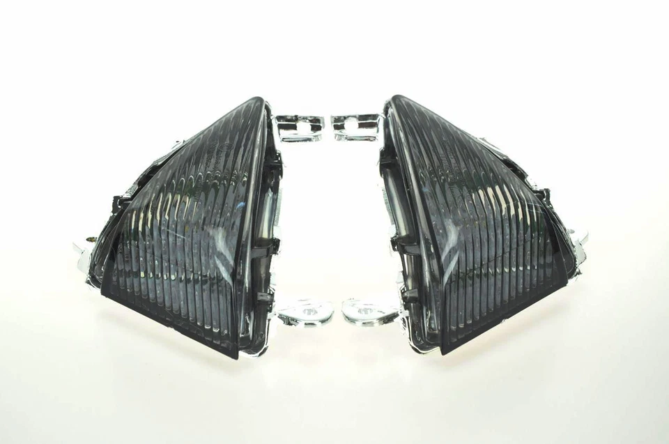 Señal de giro LED compatible con Kawasaki Ninja 650R ZX6R/10R/14R Z1000 Concours 14 ahumado Foto 1 de 2