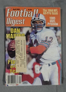 1985 Dan Marino Miami Dolphins Football Digest April Magazine ROOKIE - Picture 1 of 1