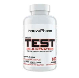 INNOVAPHARM STAGE 1 TEST REJUVENATION (180 CAPS) libido booster neuro pump nova - Picture 1 of 3