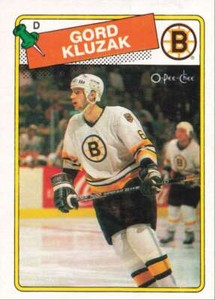1988-89 O-Pee-Chee Gord Kluzak Boston Bruins #23