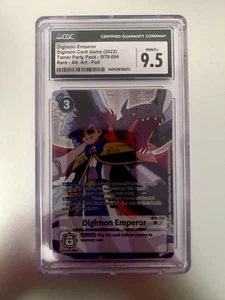Digimon Emperor BT8-094 Tamer Party Pack The Beginning - CGC 9.5 - Imagen 1 de 1