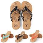 Aerusi Women Summer Beach Casual Thong Flip Flops Braided Sandals Slippers 7-10