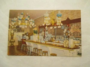 Nevada Postcard Interior Famous Crystal Bar Virginia City NV - Picture 1 of 2