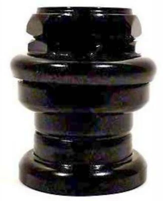 Bike / Bicycle 1-1/8" (28.6mm) Threaded Steel Headset - Black - Image 1 of 2