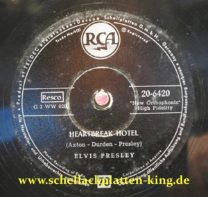 Elvis Presley 78 RPM / Heartbreak Hotel & I Was The One (KA_40) - Foto 1 di 3