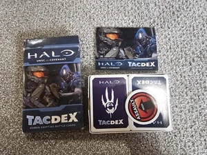 HALO UNSC vs Covenant TACDEX Power Shifting Battle Cards Game Complete - Picture 1 of 3