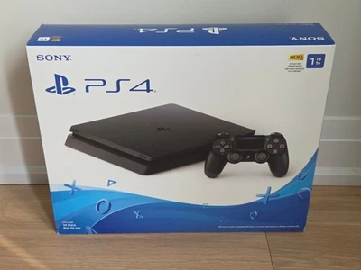 Consola Sony PlayStation 4 Slim 1TB Negra PS4 - CUH-2215B - Nueva Precintada Foto 1 de 4