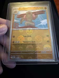Gurdurr (Poke Ball Pattern) 048/086 Sv: Black Bolt Holo Pokemon TCG - Picture 1 of 1