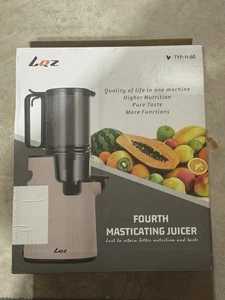 LQZ Spremiagrumi a Freddo, Spremiagrumi per Masticazione con Scivolo di Alimentazione Largo 5,4", 350w - Foto 1 di 4