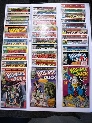 HOWARD THE DUCK ULTIMATE COLLECTION + SET COMPLETO 1-33 + FEAR #19, CGC 7.0 #1  Foto 1 de 4