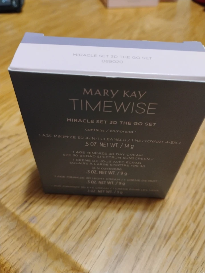 Mary Kay Timewise Miracle Set 3D the Go Set for Oily Skin Expired - Image 1 of 1