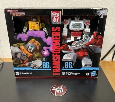 Transformers Movie Studio Series 86 Brawn 27 & Ratchet 28 Action Figure 2pk Set - Image 1 of 3