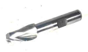39/64" End Mill, 1-1/4" Flute, 1/2" Shank, 3-1/4" OAL, HSS (UE-12-M-1) - Picture 1 of 1
