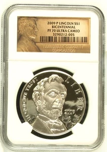 2009 P Modern Commemorative Abraham Lincoln Bicentennial NGC PF-70 ULTRA CAMEO - Picture 1 of 2