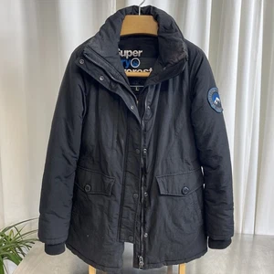 Superdry Mountain Parka Women’s Winter Jacket UK Large Pit 52cm Length 78cm - Picture 1 of 11