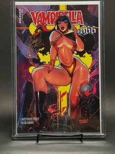 VAMPIRELLA #666 *SIGNED* REIQ EXCLUSIVE VARIANT - NM+ - Picture 1 of 1