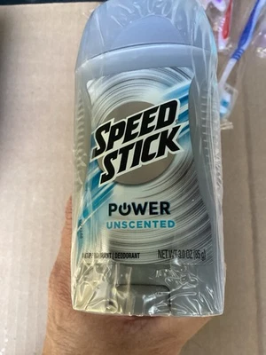 Desodorante antitranspirante Speed Stick Power 24 horas protección sin perfume paquete de 6 oz Foto 1 de 4