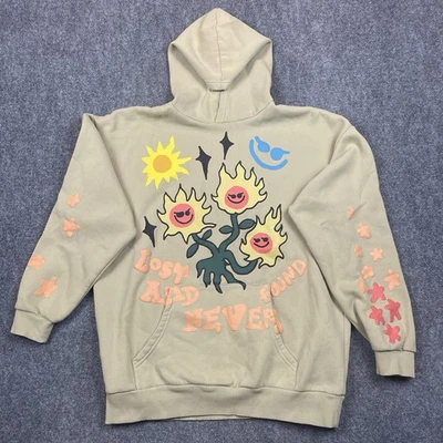 Pacsun Hoodie Lost Never Found Mens L Hooded Sweatshirt 90's Y2K Grunge Vintage - Image 1 of 4