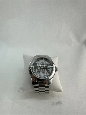 Reloj Michael Kors Silver Runway MK5544 de gran tamaño Foto 1 de 4