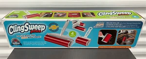 Clingsweep Cling Sweep Lint Roller That Never Needs a Refill 4 pack new - Picture 1 of 3