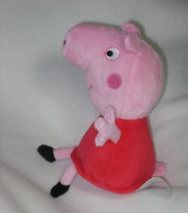 Peppa Pig Peluche Peluche Bambola ABD Ltd Just Play Small 8" Giocattolo 2021 - Foto 1 di 4