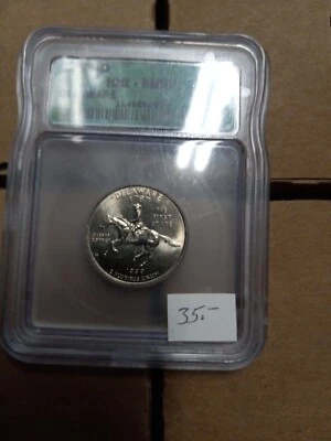 1999-D Delaware | Statehood Quarter, 25 cents | ICG MS67 - Image 1 of 4