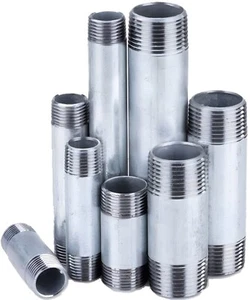 Rohrnippel Stahl Verzinkt Fitting in Verschiedenen Größen von 60 mm bis 1000 mm - Bild 1 von 1