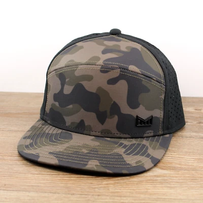 MELIN Trenches Icon Hydro Hat OLIVE CAMO - Snapback - Classic Adjustable 58cm - Image 1 of 4