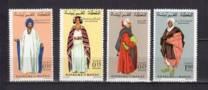 Maroc 1969 costumes 4 timbres neufs MNH /TE5383 - Foto 1 di 1