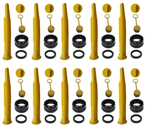 10pk SCEPTER GAS CAN SPOUTS & VENT KIT Moeller MIDWEST American IGLOO Eagle REDA - Picture 1 of 15